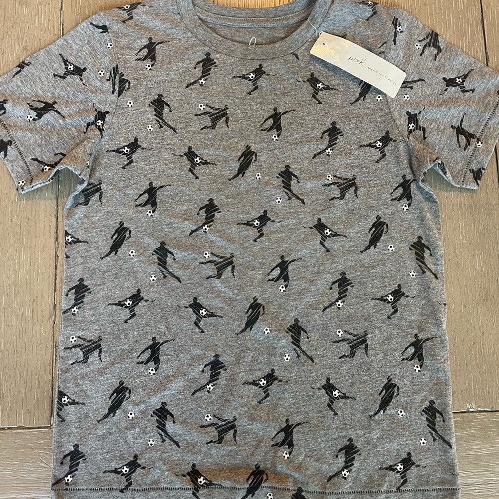 Peek…Soccer ⚽️  Tee